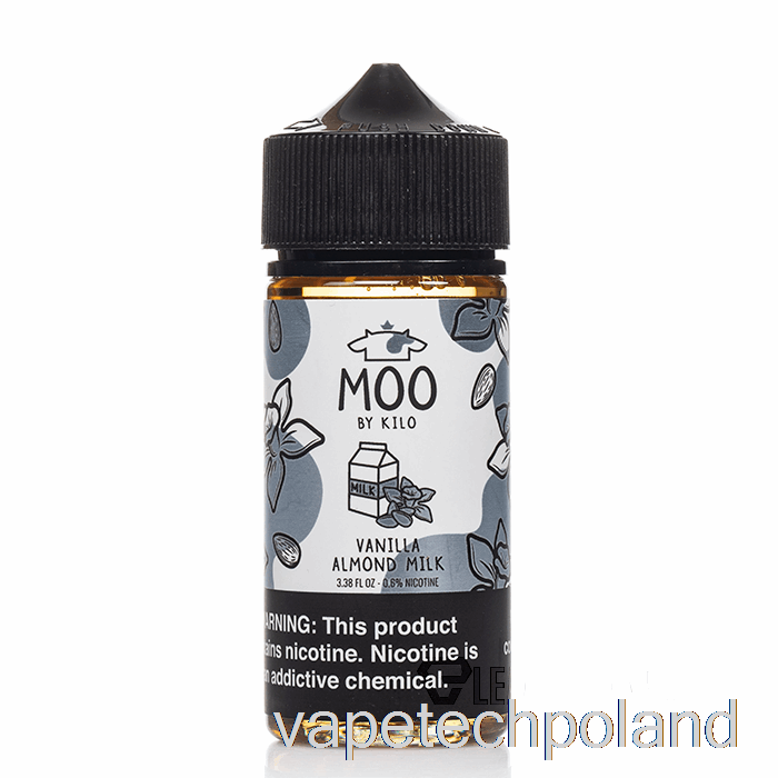 Vape Polska Waniliowe Mleko Migdałowe - Moo E-liquid - 100ml 3mg